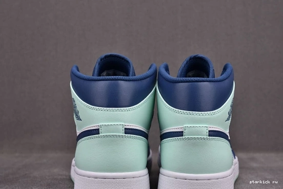 Mint Blue Mid 554725-413 554725-413 Jordan 1 1014